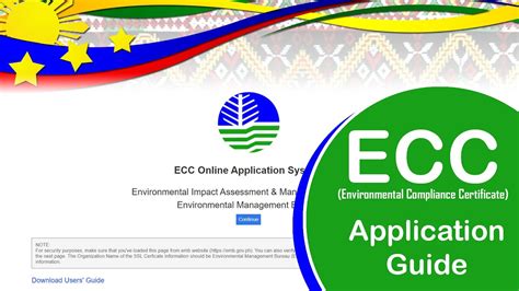 ECC Requirements and Application Process in the Philippines.